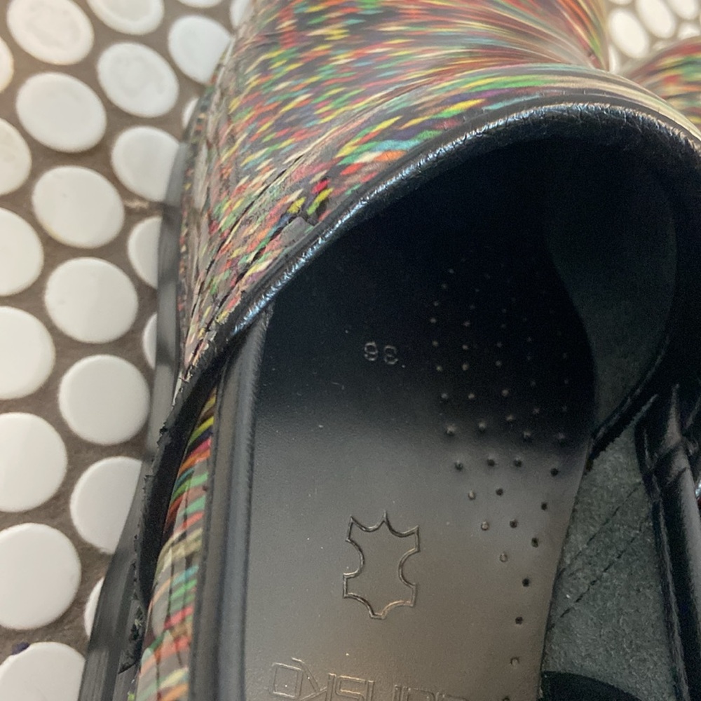 Dansko Multicolored Clogs Eu 36 Size 5.5 To 6 - image 8